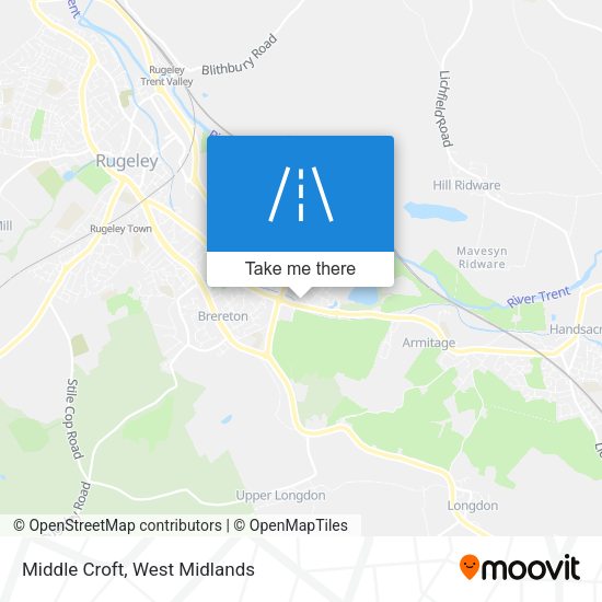 Middle Croft map