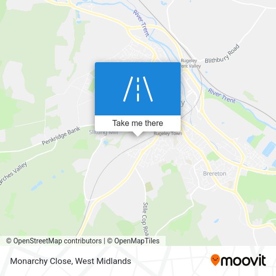 Monarchy Close map