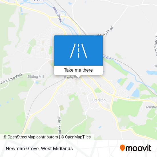 Newman Grove map
