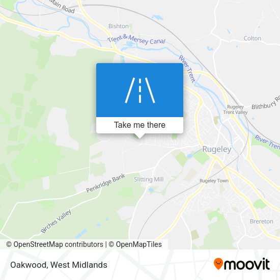 Oakwood map