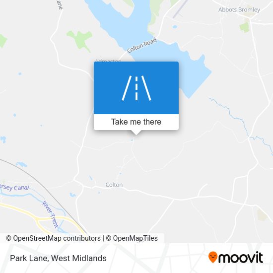Park Lane map