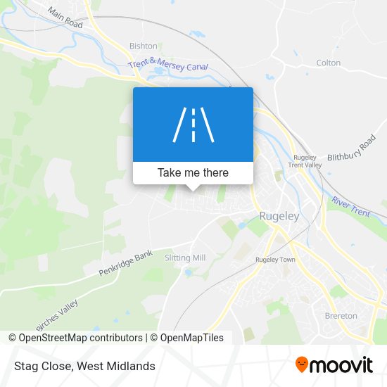 Stag Close map