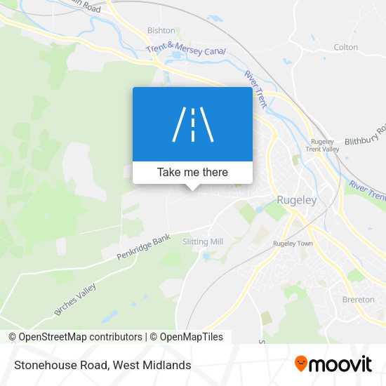 Stonehouse Road map