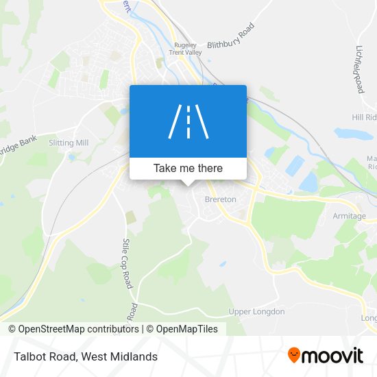Talbot Road map