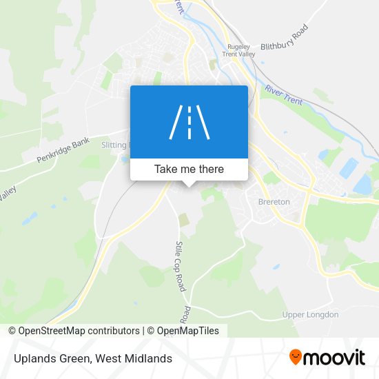 Uplands Green map
