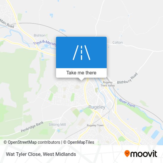Wat Tyler Close map