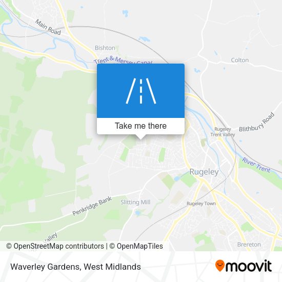 Waverley Gardens map