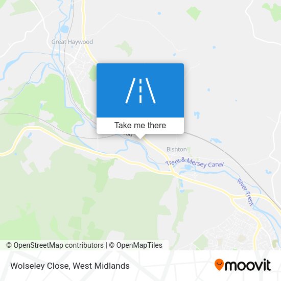 Wolseley Close map