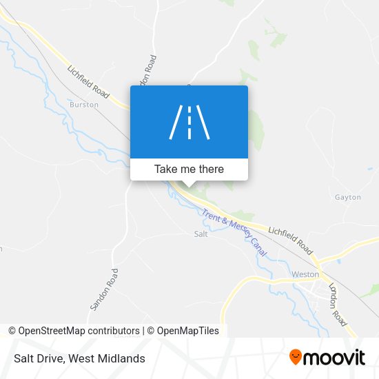 Salt Drive map