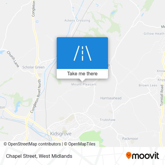 Chapel Street map