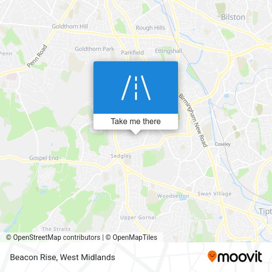 Beacon Rise map