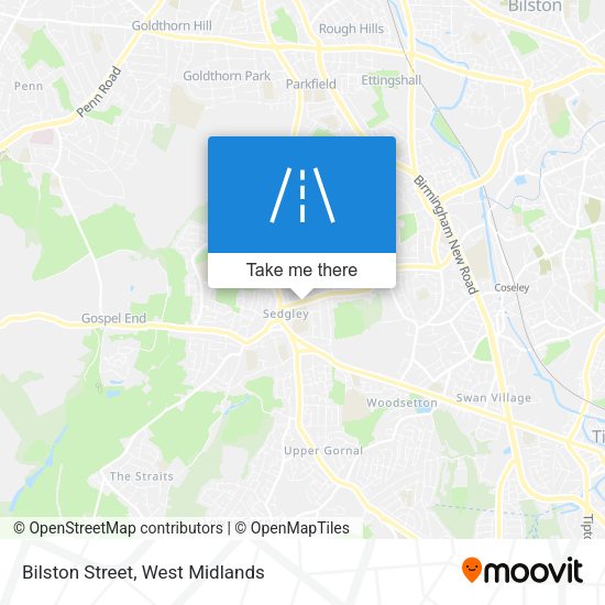 Bilston Street map