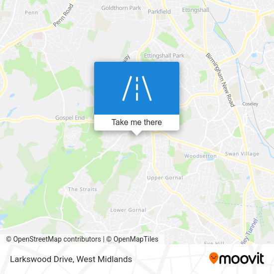 Larkswood Drive map