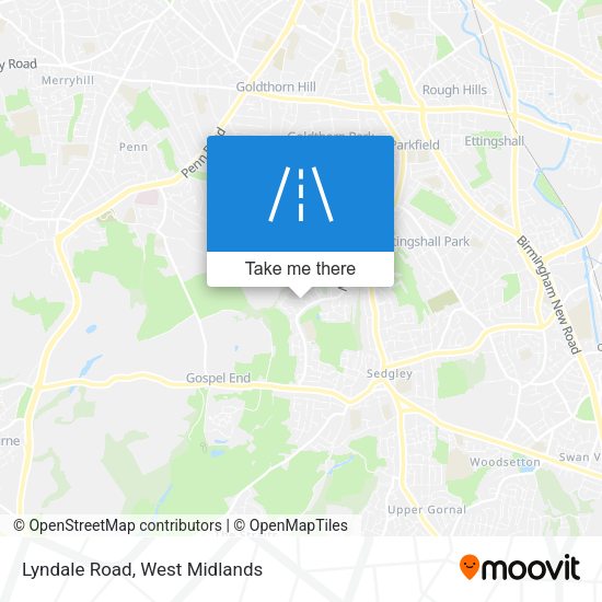 Lyndale Road map