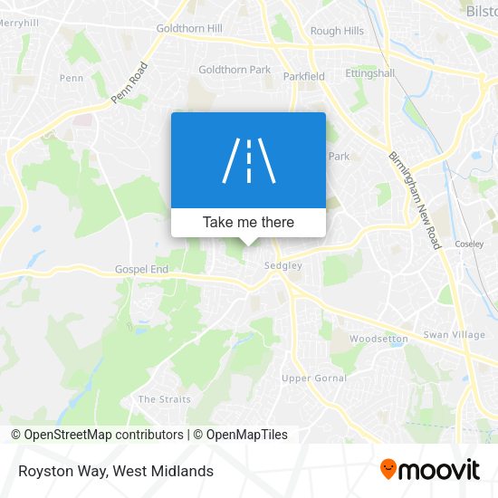Royston Way map