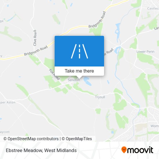 Ebstree Meadow map