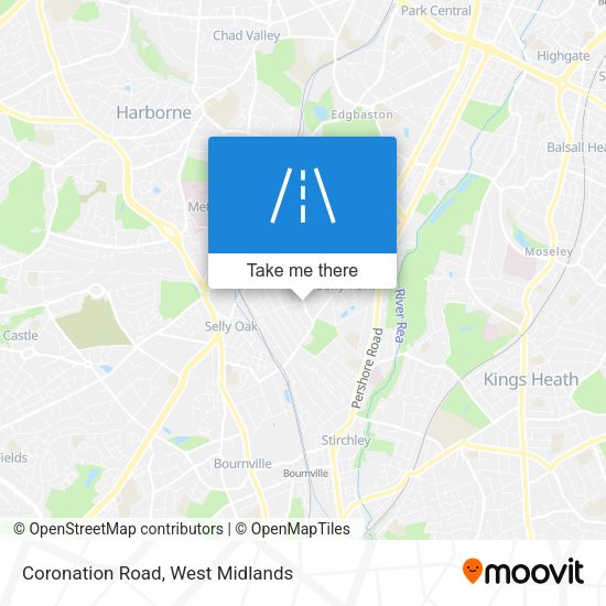 Coronation Road map
