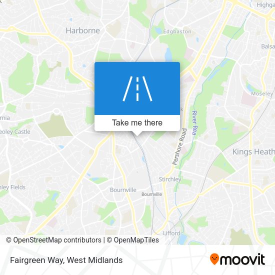 Fairgreen Way map