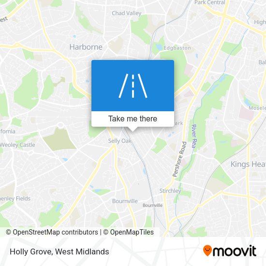 Holly Grove map