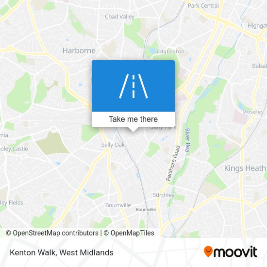 Kenton Walk map