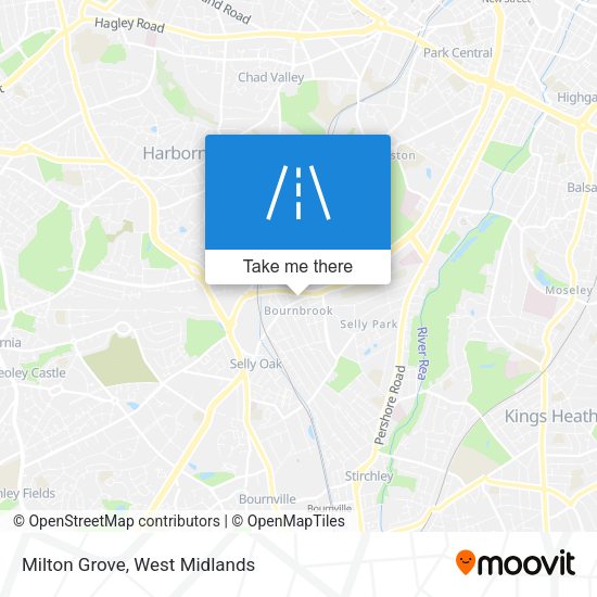 Milton Grove map