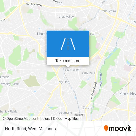 North Road map