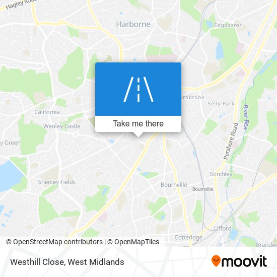 Westhill Close map