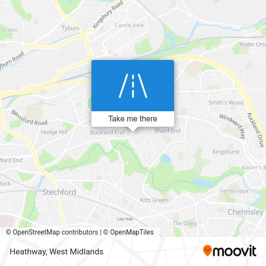 Heathway map