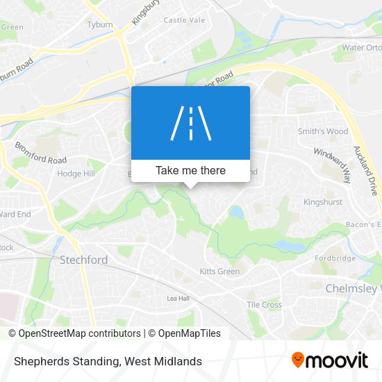 Shepherds Standing map