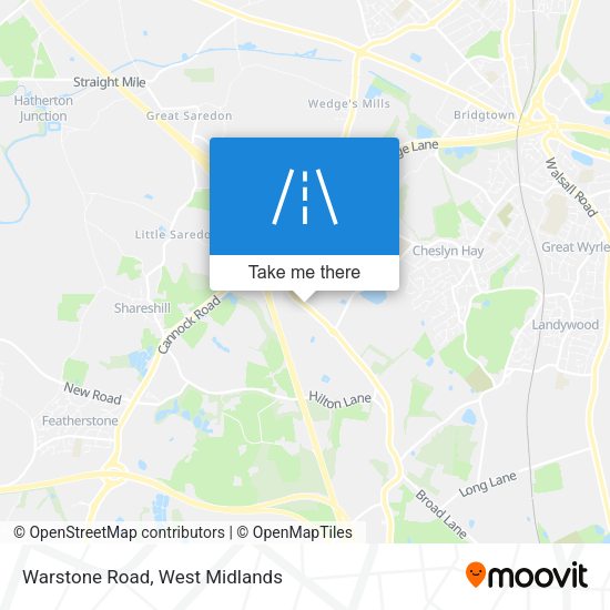 Warstone Road map