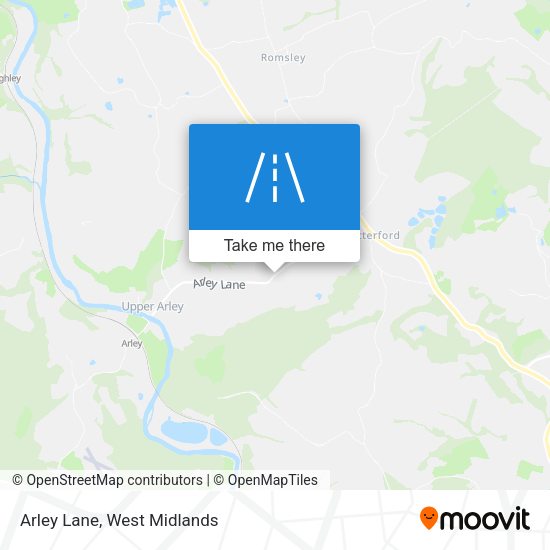 Arley Lane map