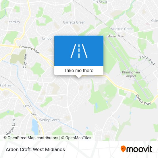 Arden Croft map