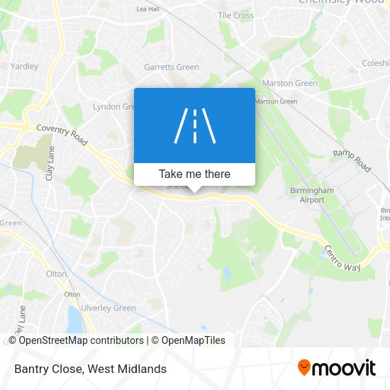 Bantry Close map