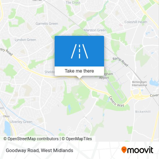 Goodway Road map