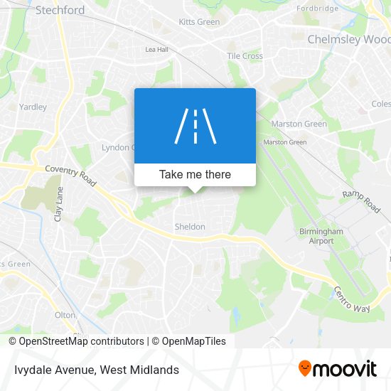 Ivydale Avenue map
