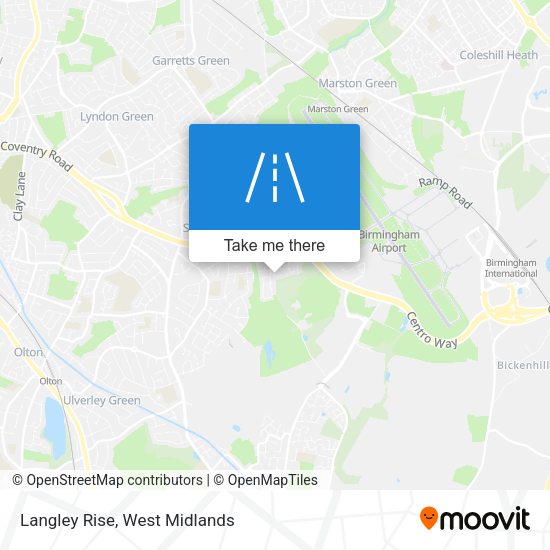 Langley Rise map