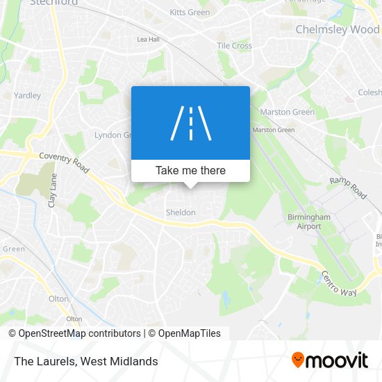 The Laurels map