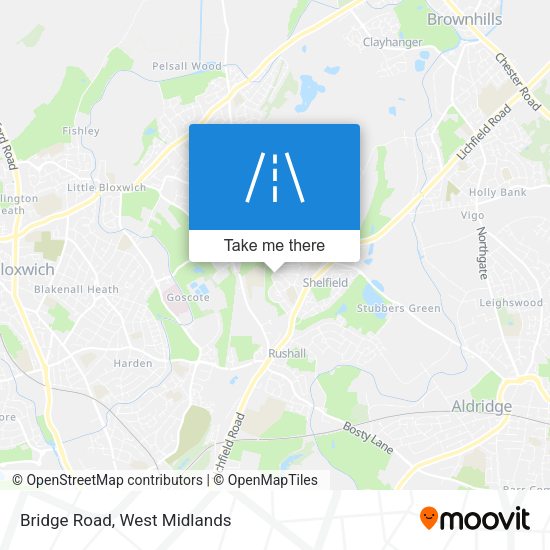 Bridge Road map