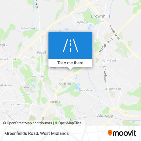 Greenfields Road map