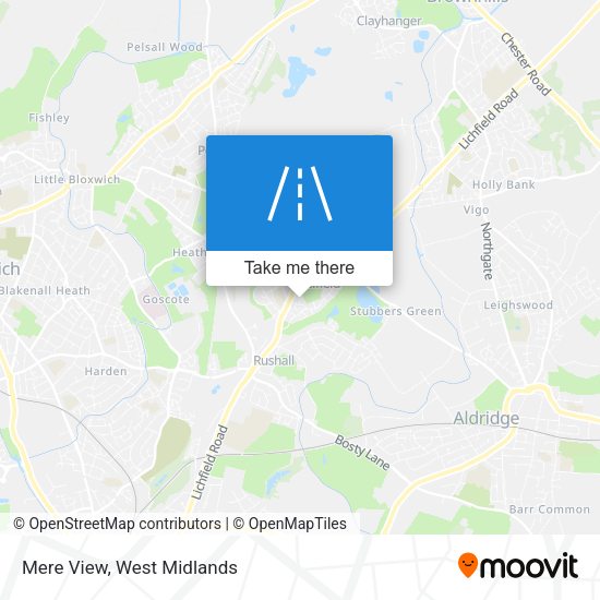 Mere View map