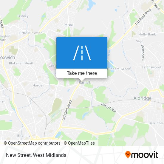 New Street map