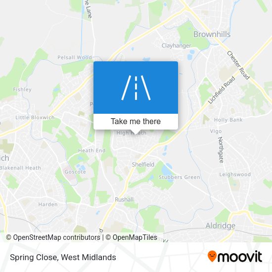 Spring Close map