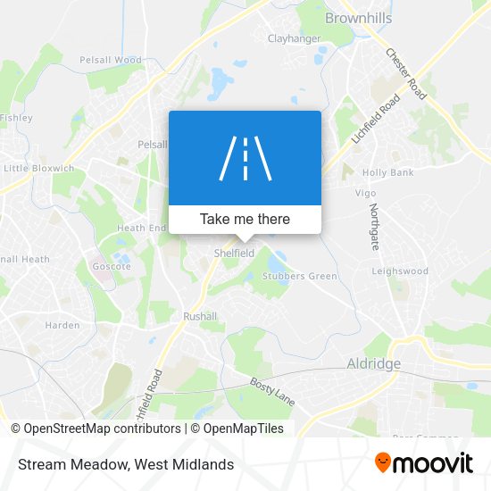 Stream Meadow map