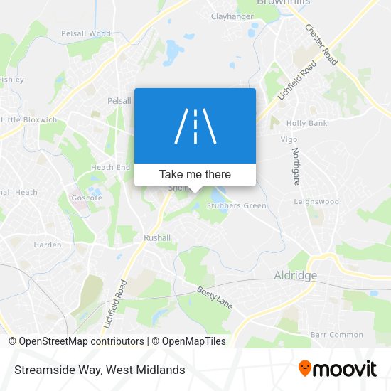 Streamside Way map