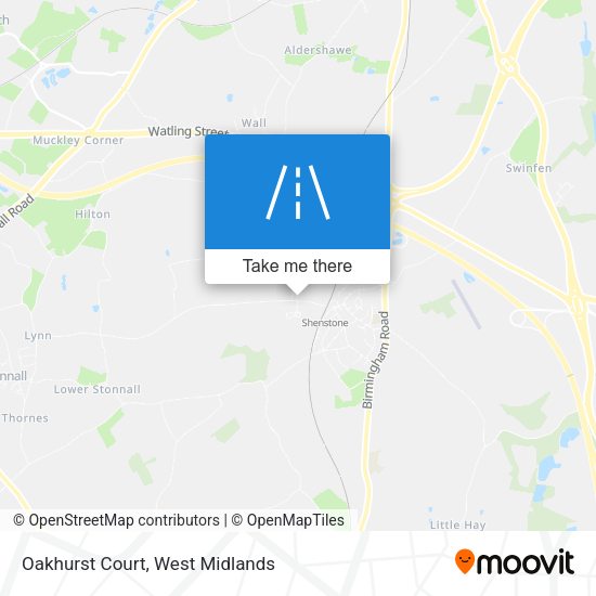 Oakhurst Court map