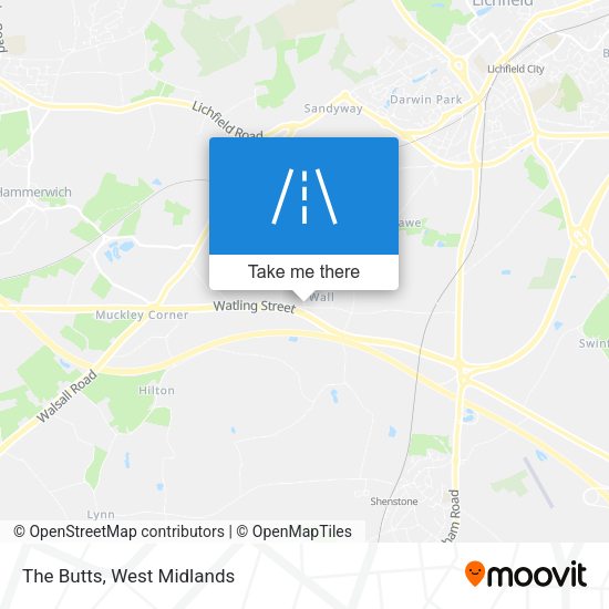 The Butts map