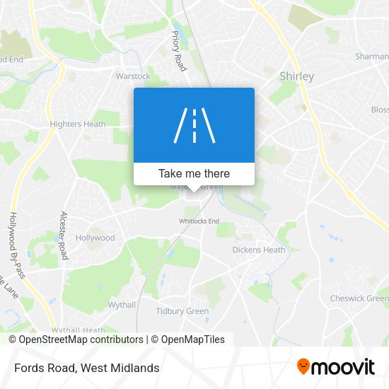 Fords Road map