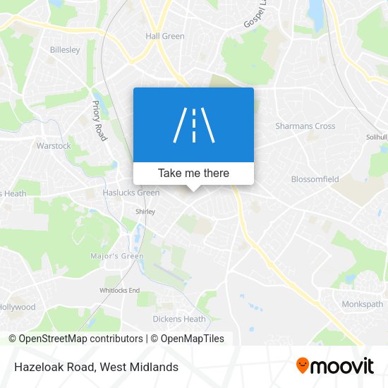 Hazeloak Road map