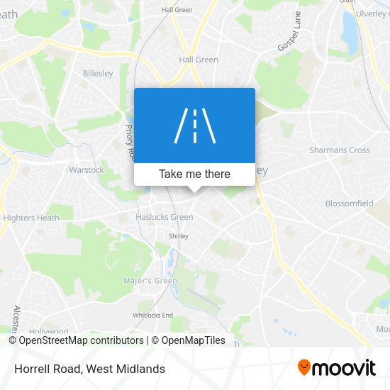 Horrell Road map