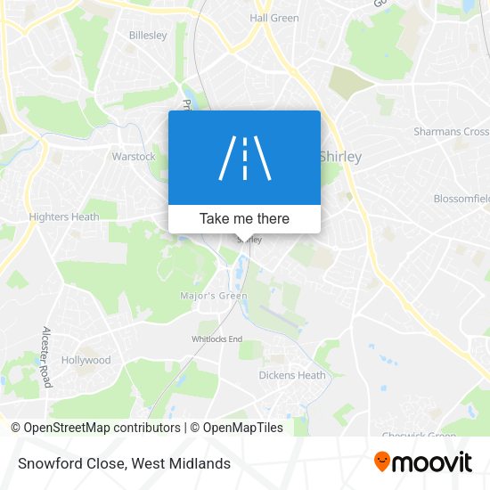 Snowford Close map